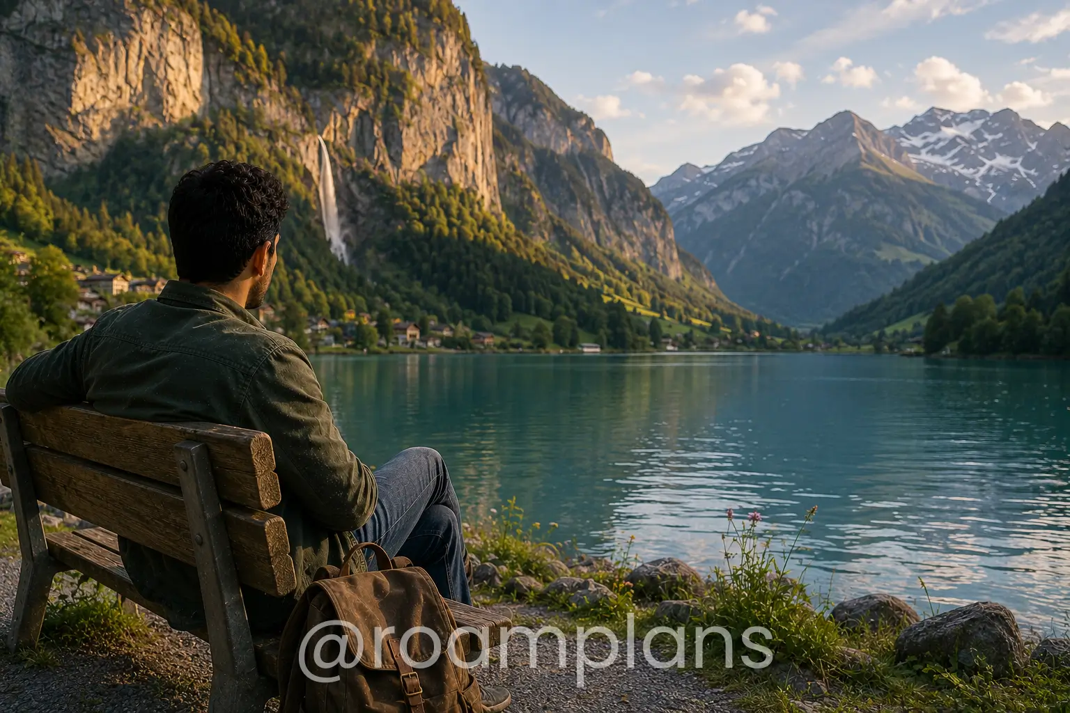 Traveler adding rest and flexible time to a travel itinerary