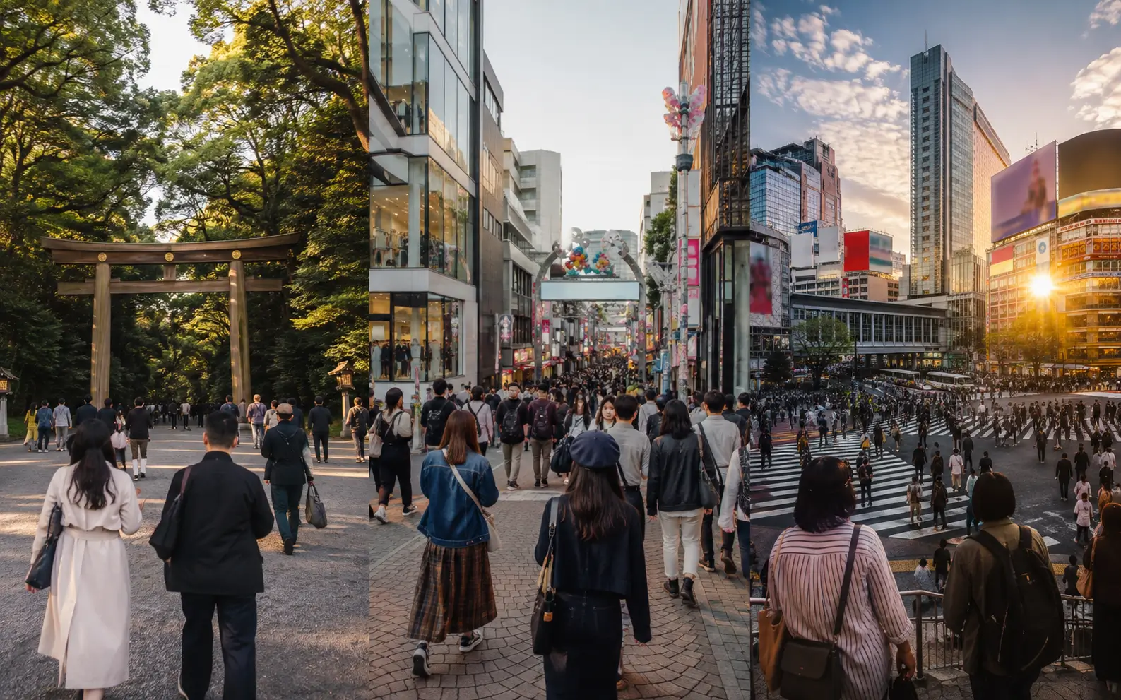 Meiji Jingu, Harajuku and Shibuya during a seven-day Japan itinerary