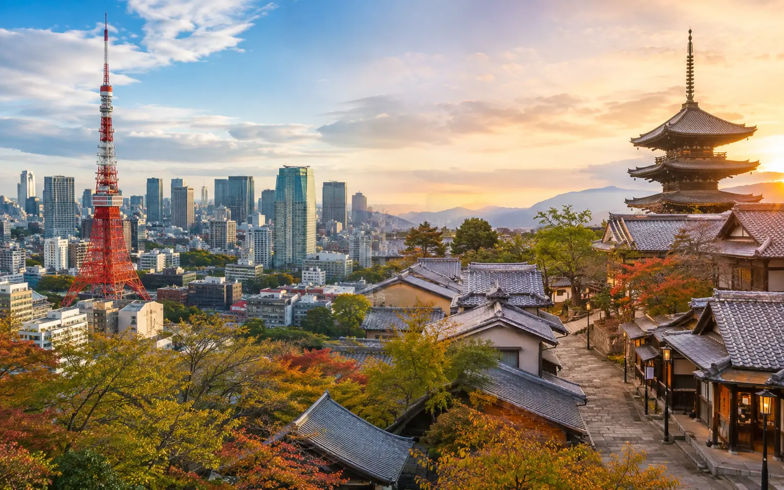 Tokyo and Kyoto city comparison for planning itinerary days