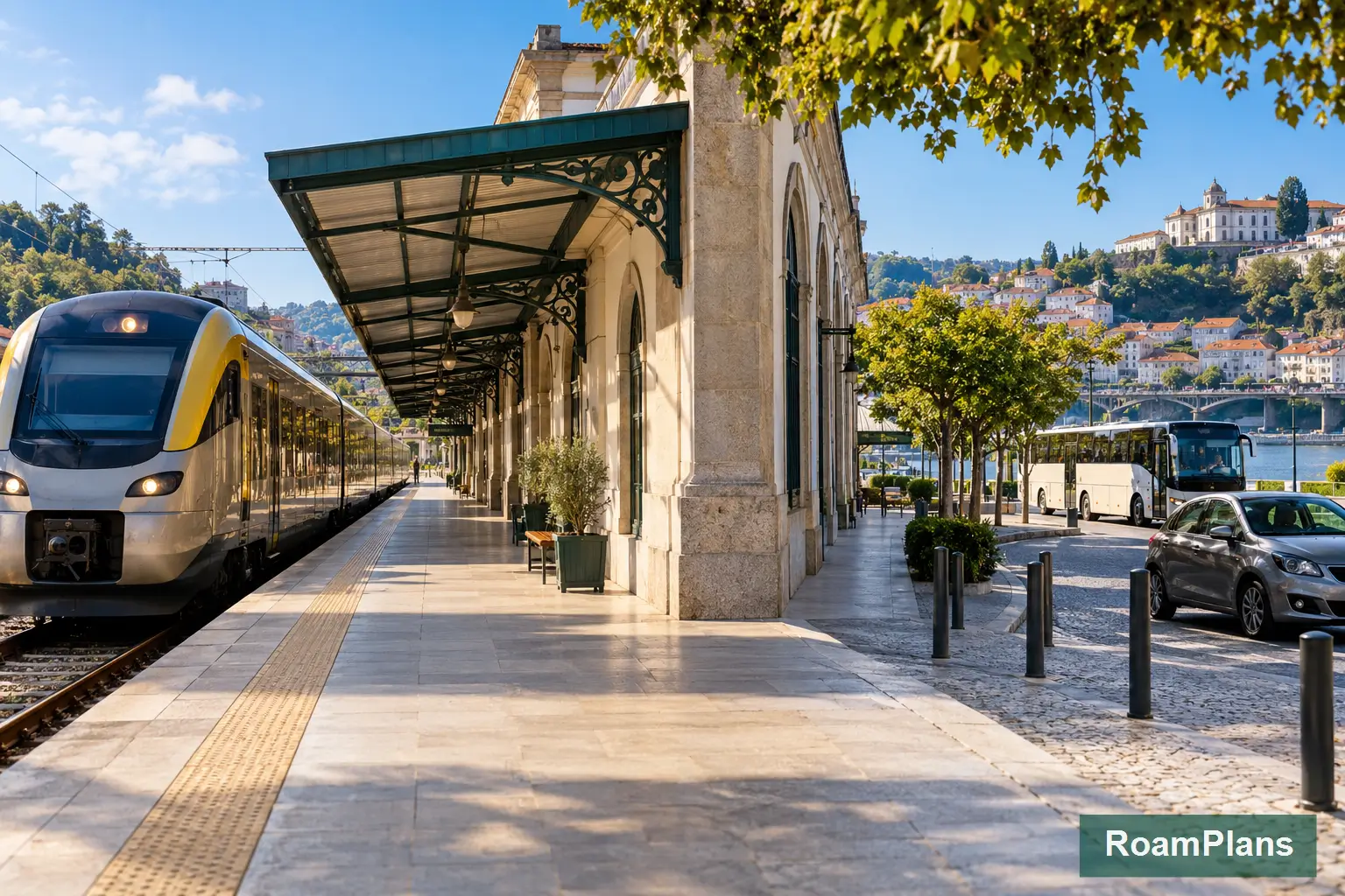 Train, intercity bus, rental car and domestic flight choices for getting around Portugal