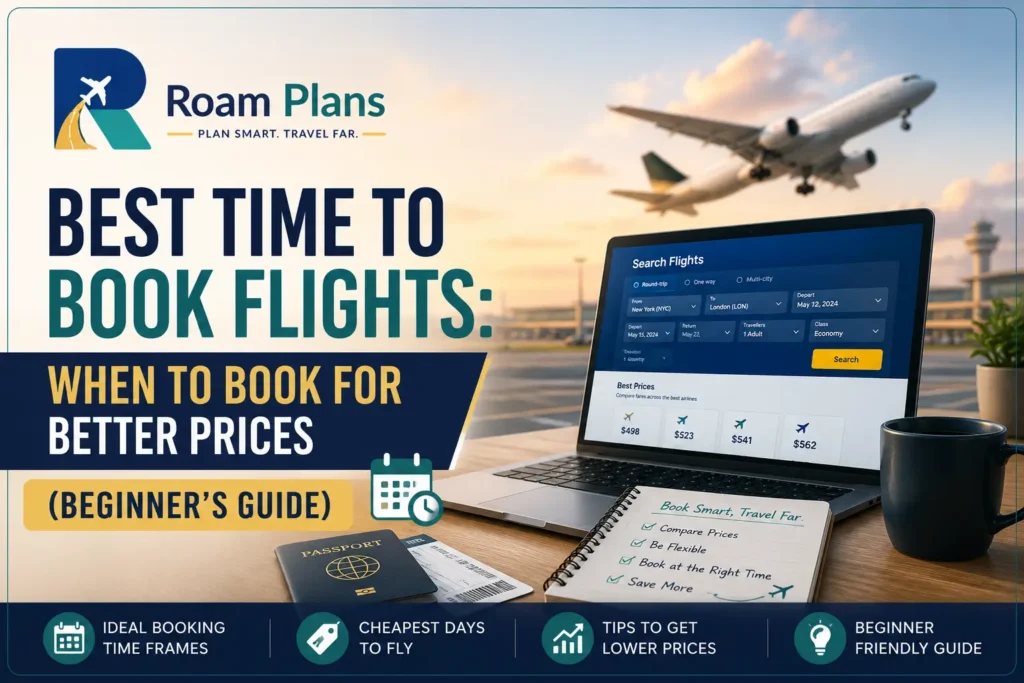 Best Time to Book Flights feature image