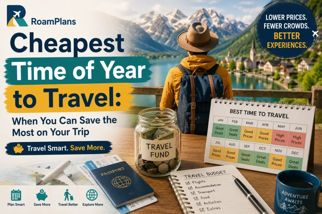 Cheapest Time of Year to Travel feature image