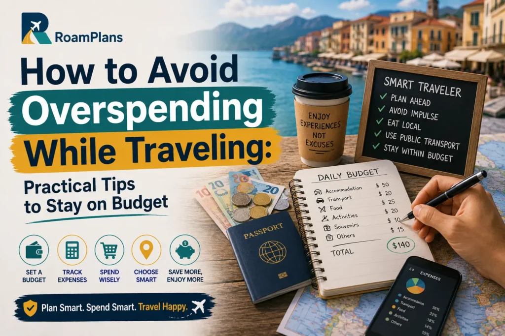 How to Avoid Overspending While Traveling feature image