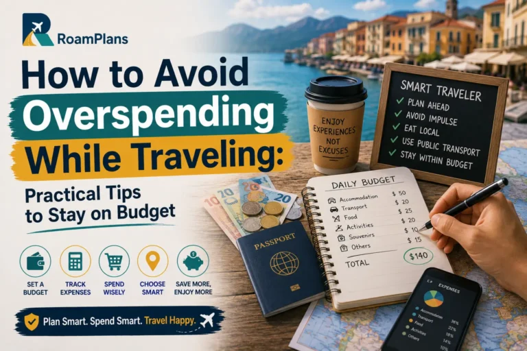 How to Avoid Overspending While Traveling feature image
