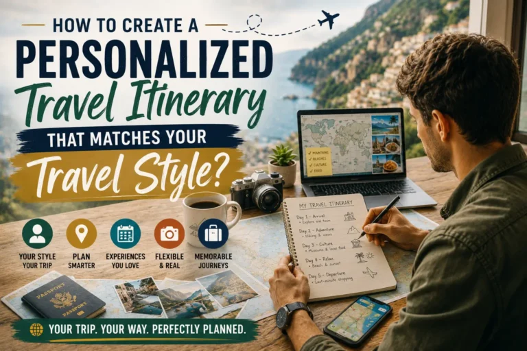 How to Create a Personalized Travel Itinerary feature image