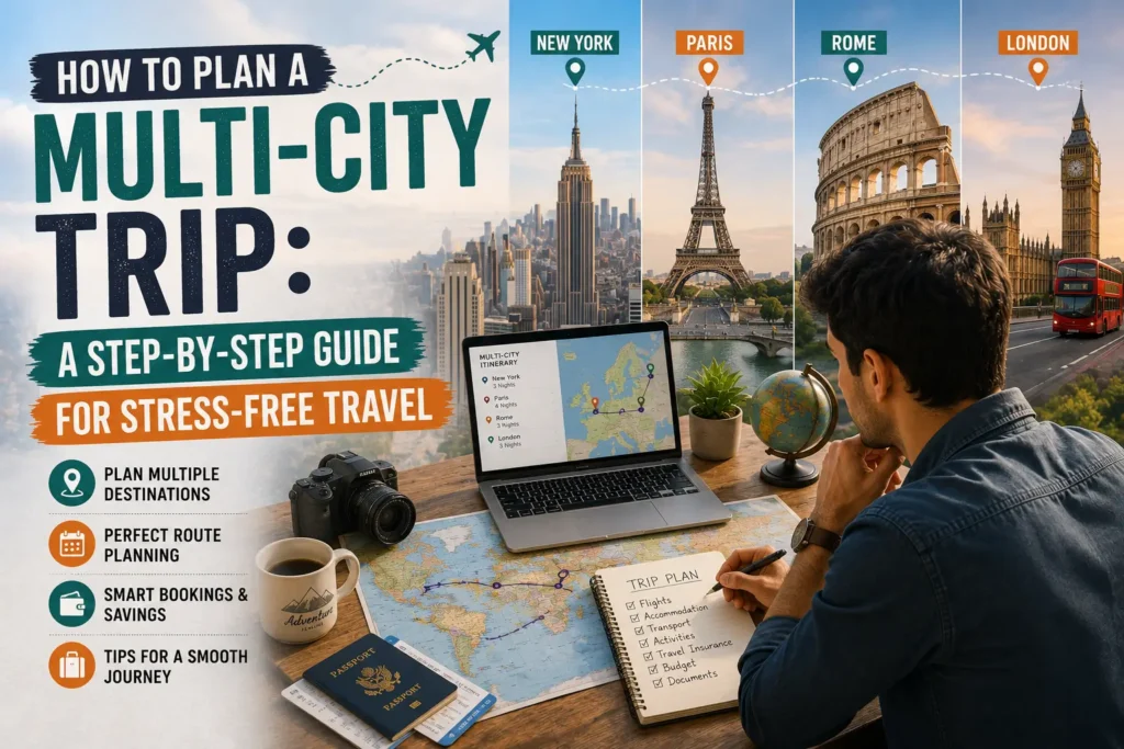How to Plan a Multi-City Trip feature image
