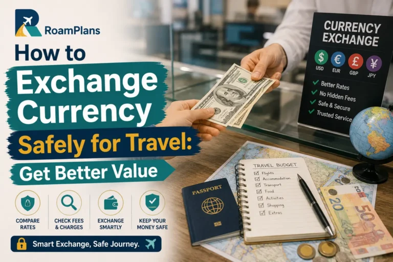 How to exchange currency safely for travel feature image