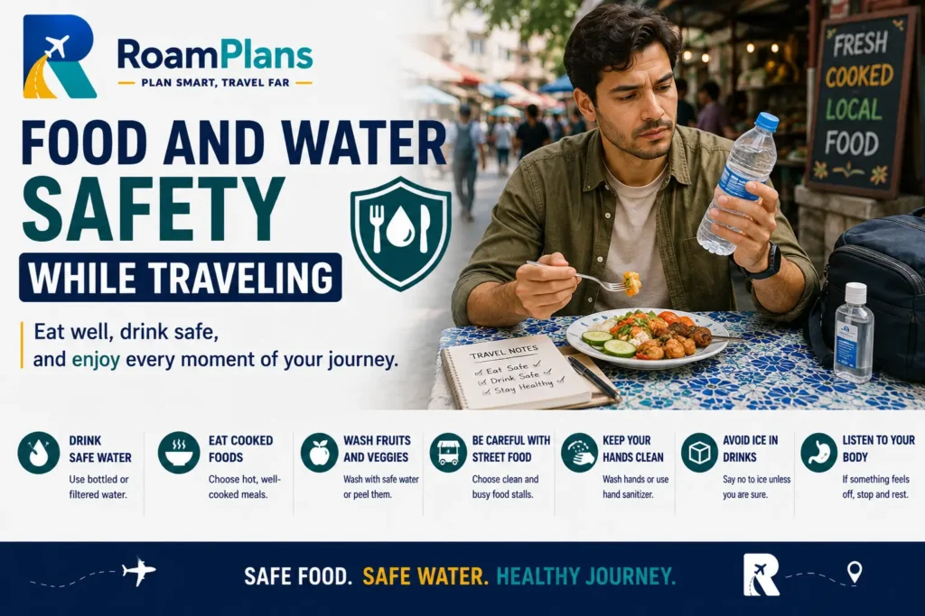 Food and Water Safety While Traveling feature image