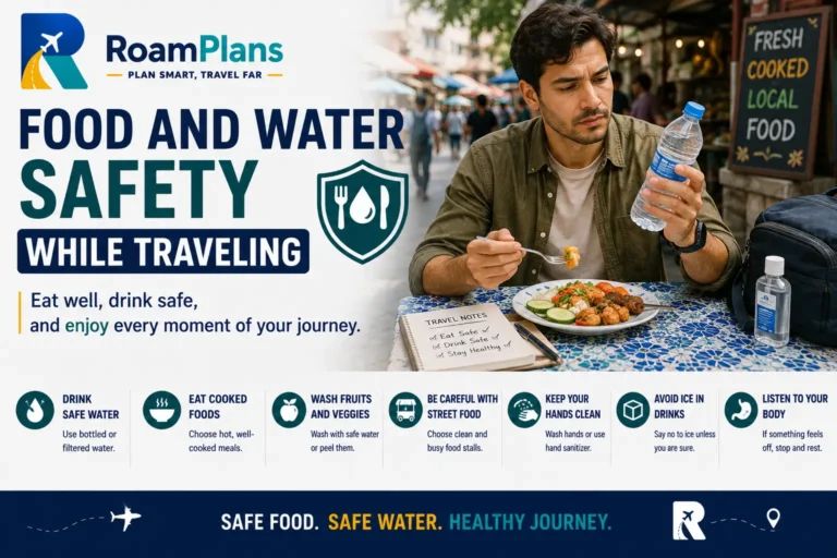 Food and Water Safety While Traveling feature image