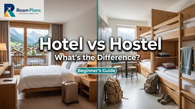 Hotel vs Hostel feature image