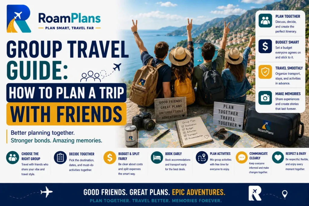 How to Plan a Trip With Friends feature image