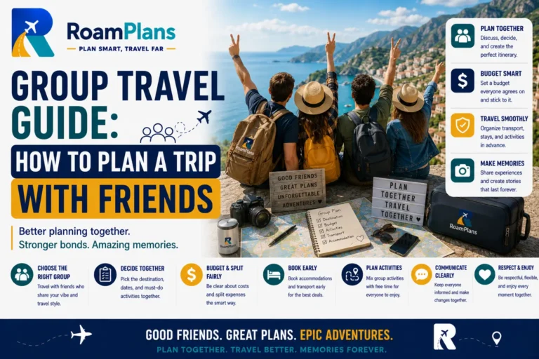 How to Plan a Trip With Friends feature image