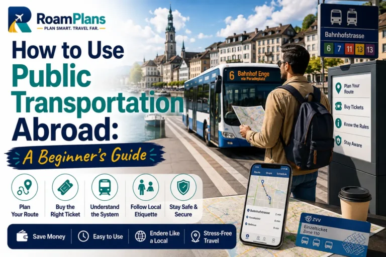 How to Use Public Transportation Abroad feature image