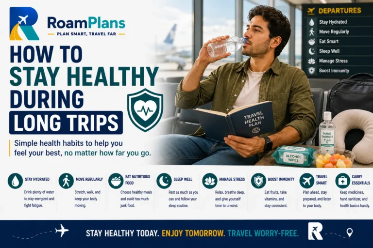 Stay Healthy During Long Trips feature image