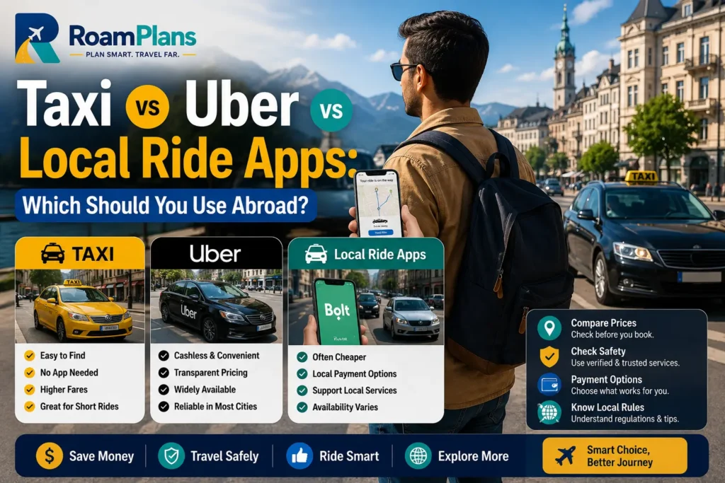 Taxi vs Uber vs Local Ride Apps feature image