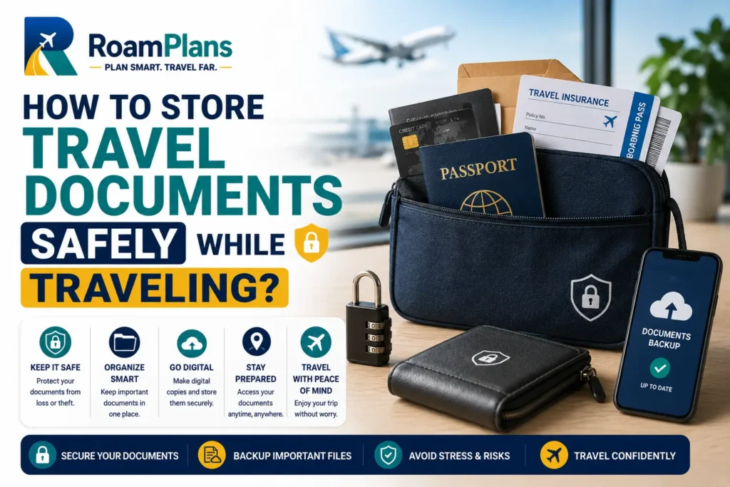 Travel Documents Safely While Traveling feature image
