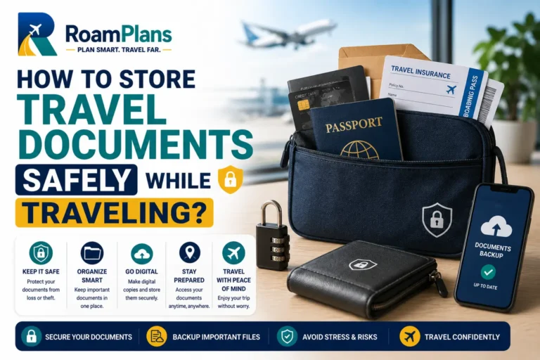 Travel Documents Safely While Traveling feature image